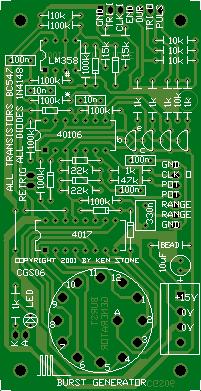Burst Generator overlay
