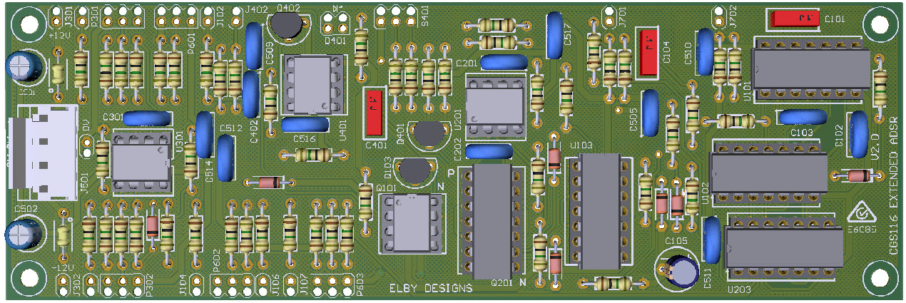 Extended ADSR Envelope Generator